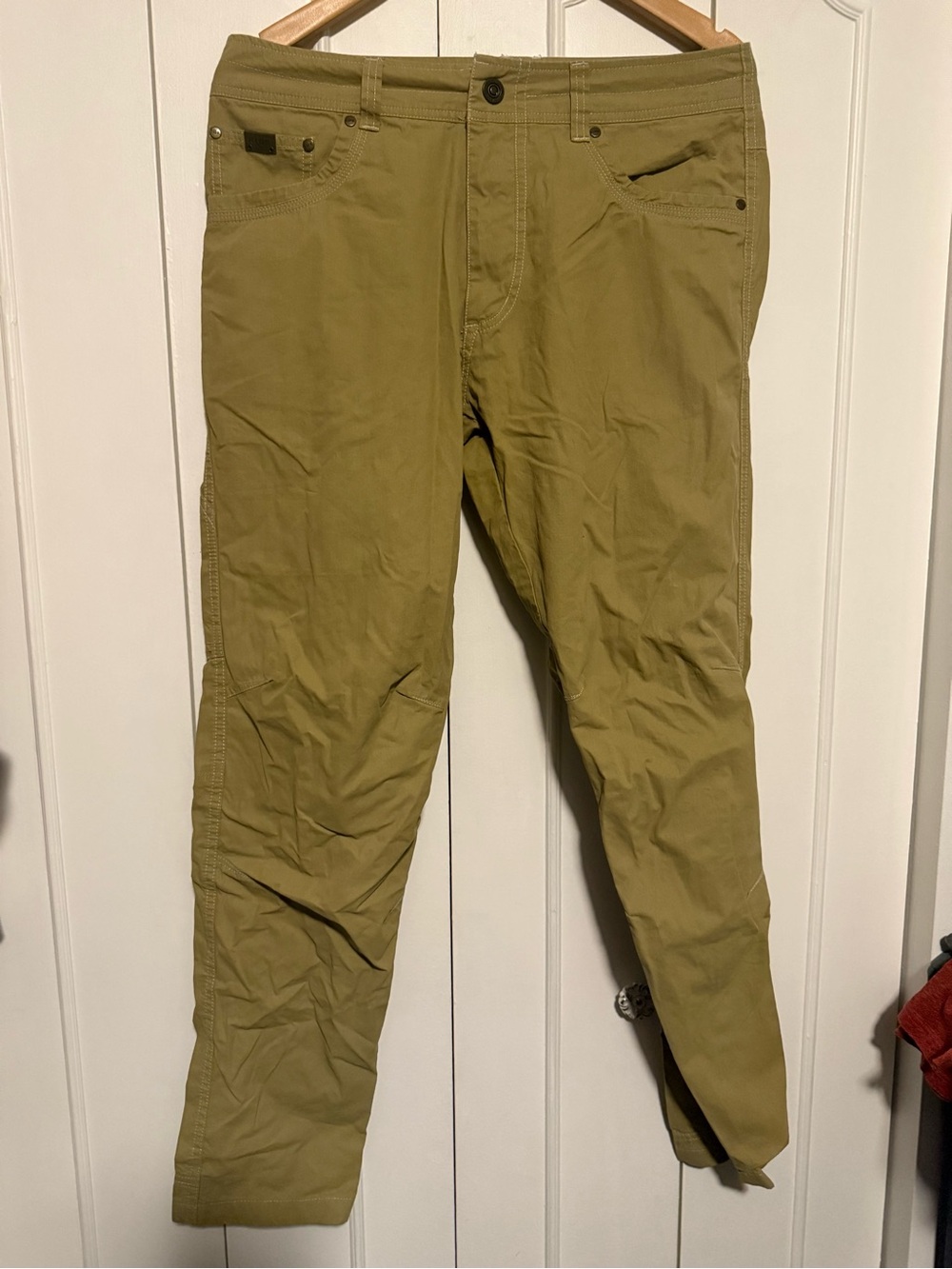 Kuhl Men's Olive-Tan Chinos